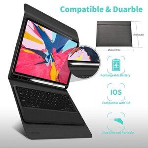 2018 IPad Pro 12.9" Keyboard Case (Support Apple Pencil Charging) CHOETECH
